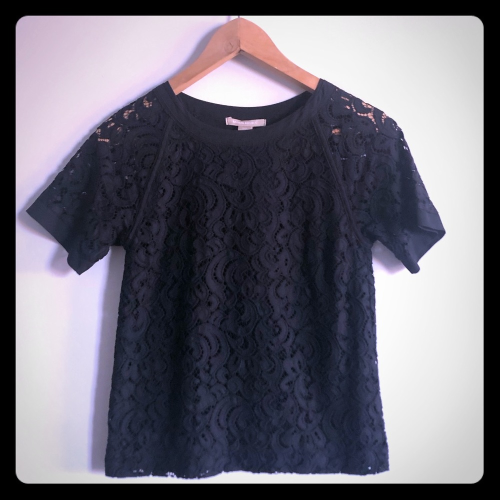 Banana Republic crocheted top